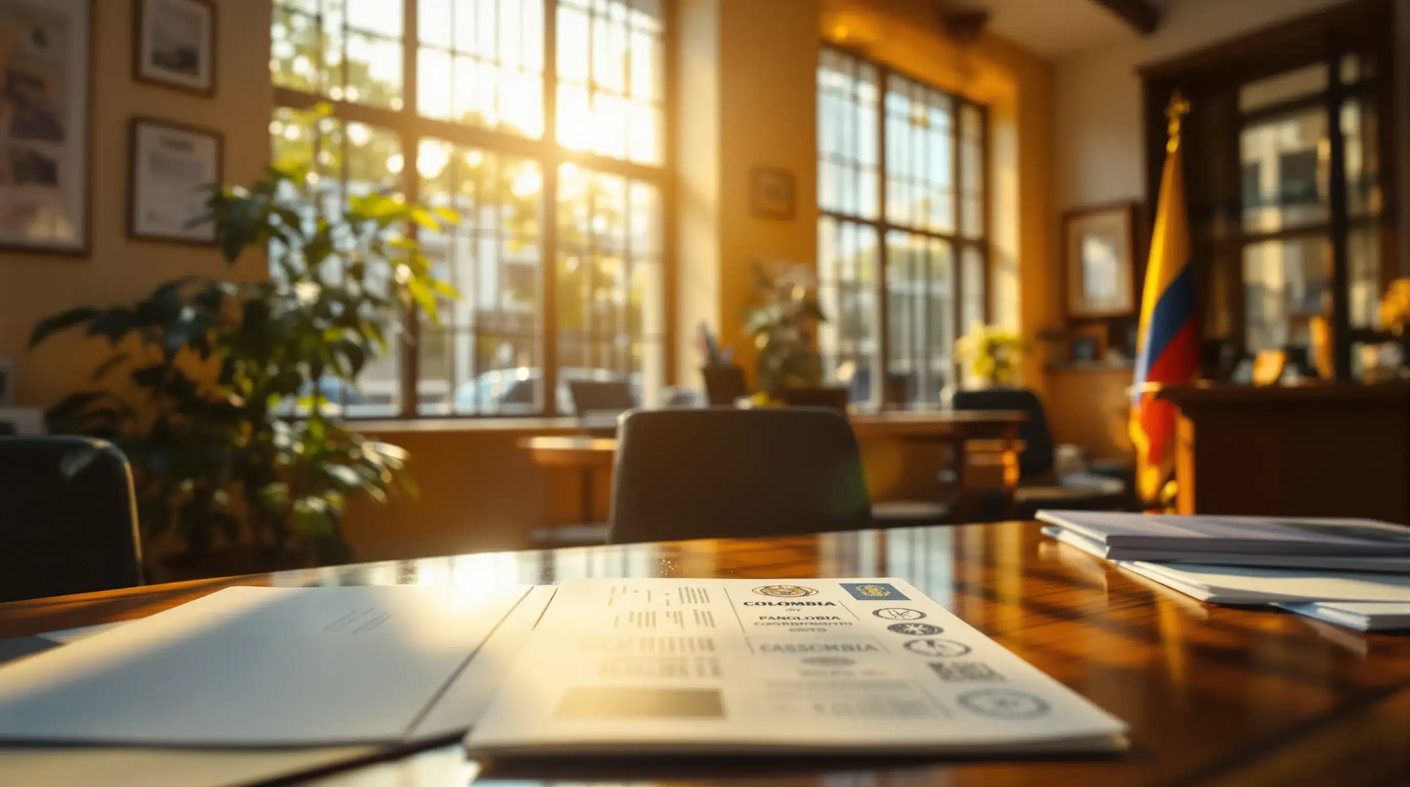 Colombian visa office at Cancilleria